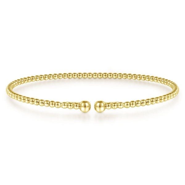 14K Yellow Gold Fashion Bangle