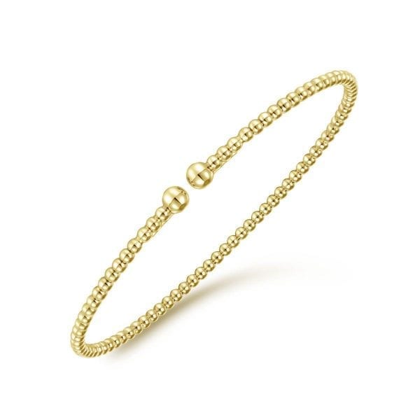 14K Yellow Gold Fashion Bangle - Image 2