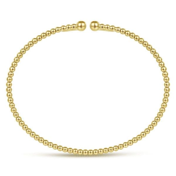 14K Yellow Gold Fashion Bangle - Image 3