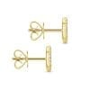 14K Yellow Gold Fashion Earrings - Image 3