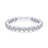 14K White Gold Fashion Ladies Ring