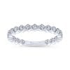 14K White Gold Fashion Ladies Ring - Image 4