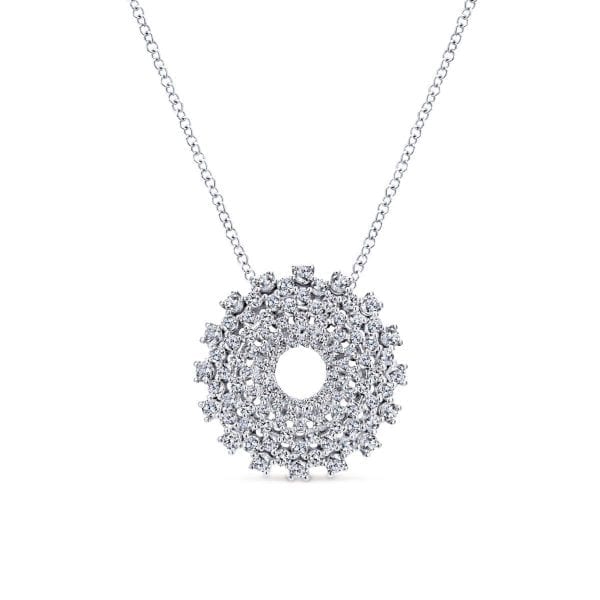 14K White Gold Fashion Necklace