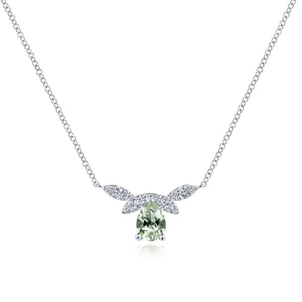 14K White Gold Fashion Necklace