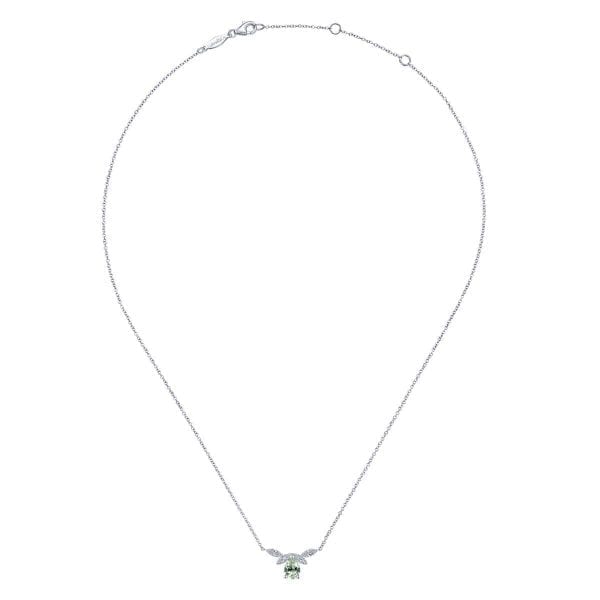 14K White Gold Fashion Necklace - Image 2