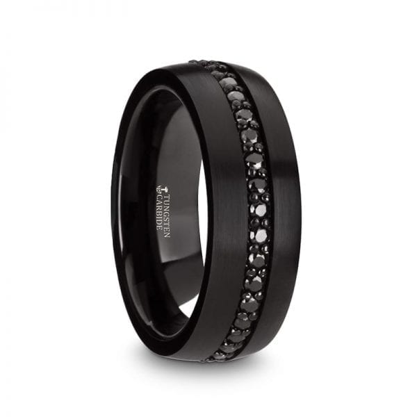 Valiant Black Tungsten Ring