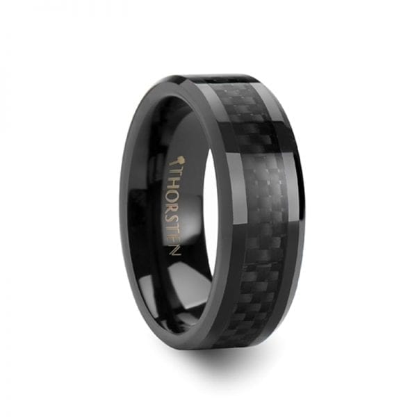 ONYX Black Ceramic Ring