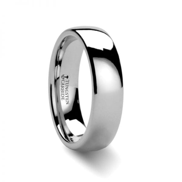 DOMINUS Domed Tungsten Carbide Ring