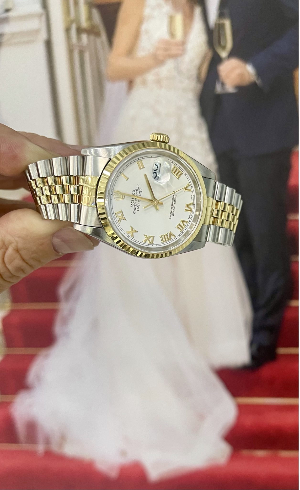 Rolex datejust 36 second hand sale