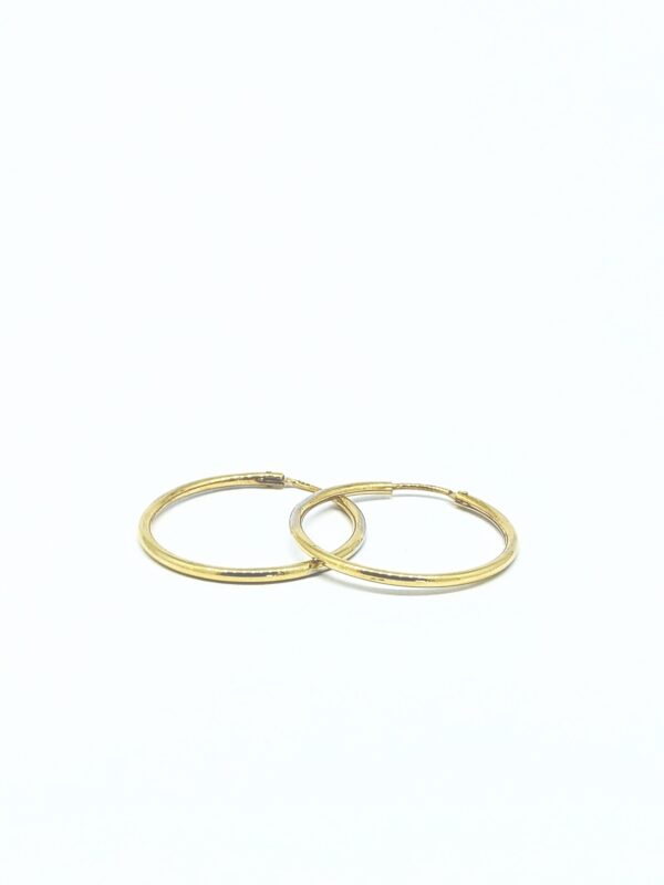 14Kt. Yellow Gold Hoop Earrings