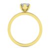 14K Yellow Gold Pear Shape Diamond Engagement Ring - Image 3
