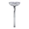 14K White Gold Diamond Engagement Ring - Image 2