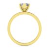 14K Yellow Gold Diamond Engagement Ring - Image 2
