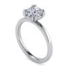 14K White Gold Diamond Engagement Ring - Image 2