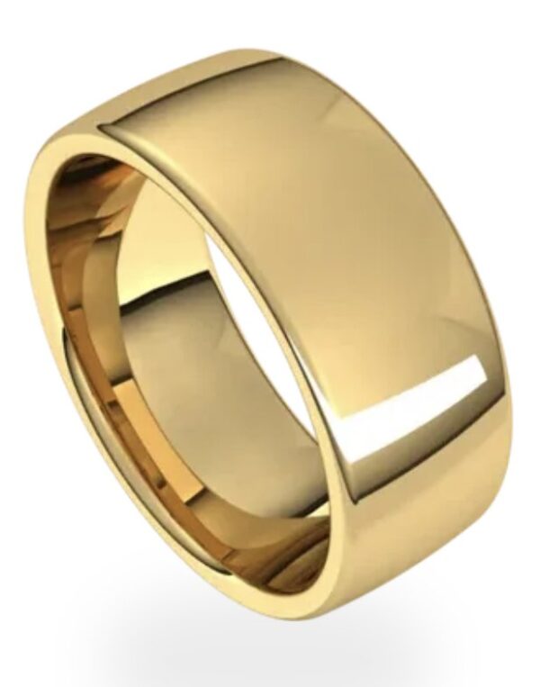 14K Yellow Standard Weight Comfort Fit European Band