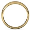 14K Yellow Standard Weight Standard Fit Round Tapered Band - Image 2