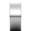 14K White Standard Weight Comfort Fit Flat Band - Image 2