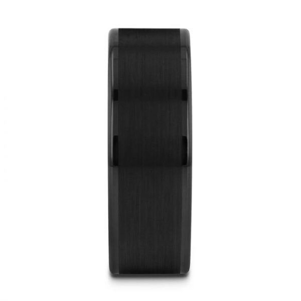 VULCAN Flat Black Tungsten Ring - Image 2