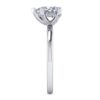 14K White Gold Pear Shape Diamond Engagement Ring - Image 4