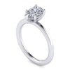 14K White Gold Pear Shape Diamond Engagement Ring - Image 3