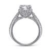 14K White Gold Diamond Engagement Ring - Image 2