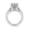 14K White Gold Princess Cut Diamond Engagement Ring - Image 2