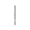 14K White Gold Prong Set Diamond Wedding Band - 0.11 ct - Image 3