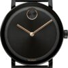 Movado Bold Evolution Men's Swiss Qtz Stainless Steel and Bracelet Casual Watch, Color: Black Model: 3600752