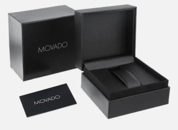 Movado Box and papers